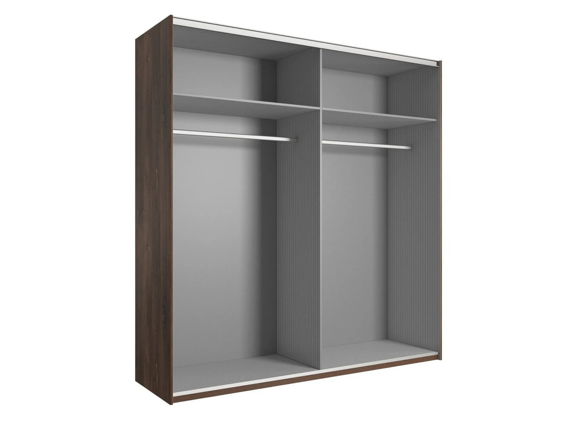 Garderobeskab Felelie 100 (Mørk flagstaf eg + Kobber)