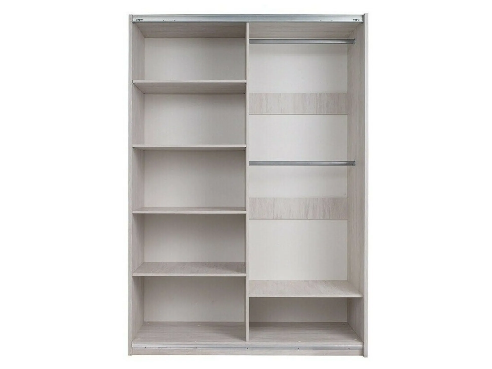 Garderobeskab Fivelbo 109 (Kloster eg + Blank sort)