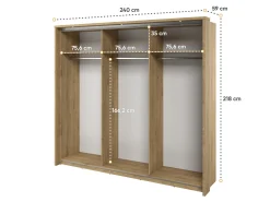 Garderobeskab Fresno 145