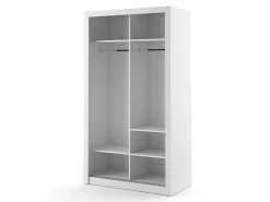 Garderobeskab Fresno 118 (Hvid)