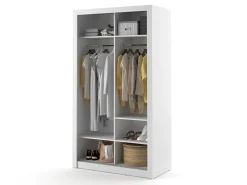 Garderobeskab Fresno 118 (Hvid)