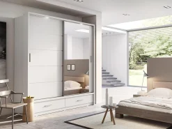 Garderobeskab Fresno 104 (Hvid)