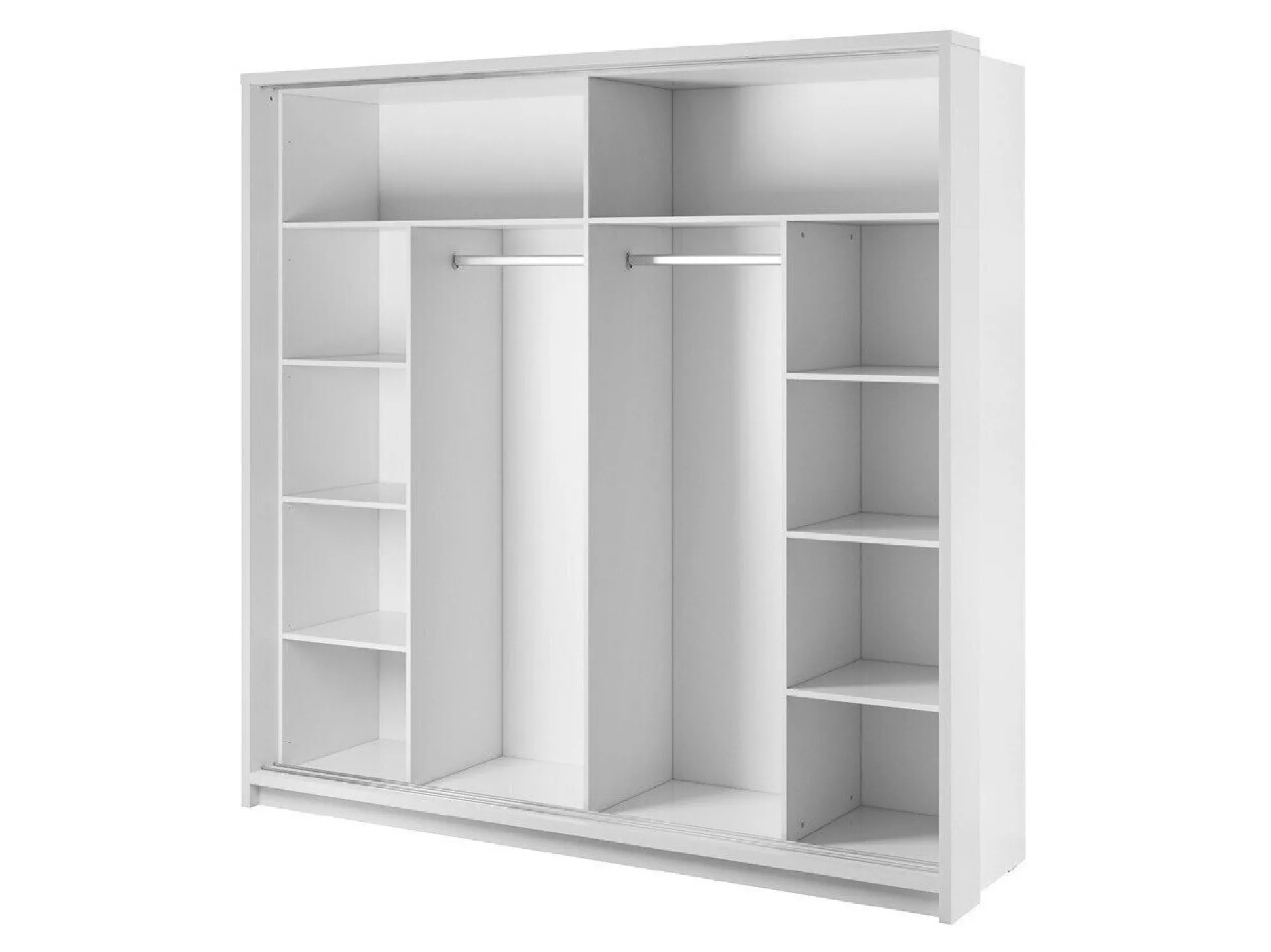 Garderobeskab Fresno 105 (Hvid)