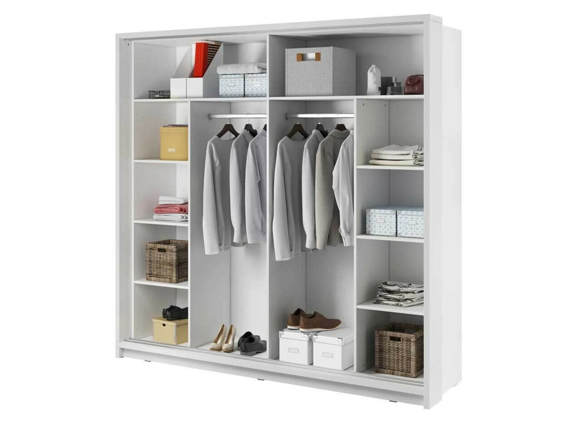 Garderobeskab Fresno 105 (Hvid)