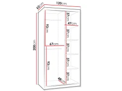 Garderobeskab Hartford 504 (Artisan eg)
