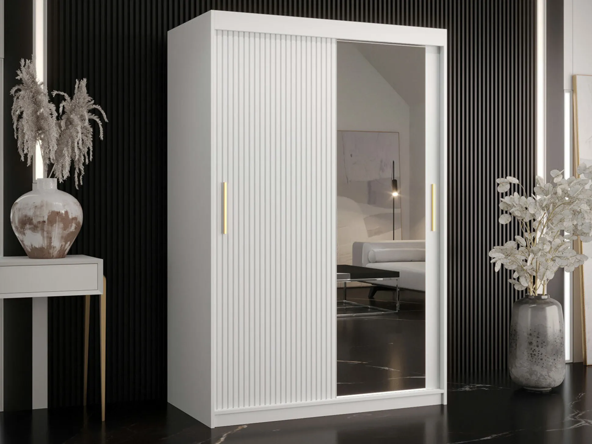 Garderobeskab Hartford 401 (Hvid)