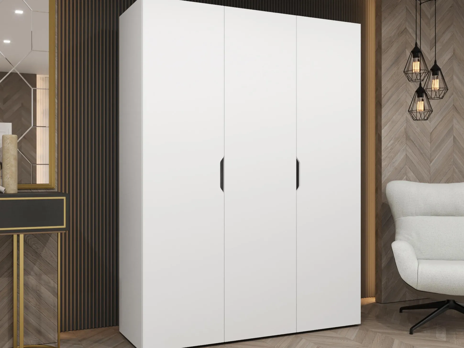 Garderobeskab Hartford 511 (Hvid)