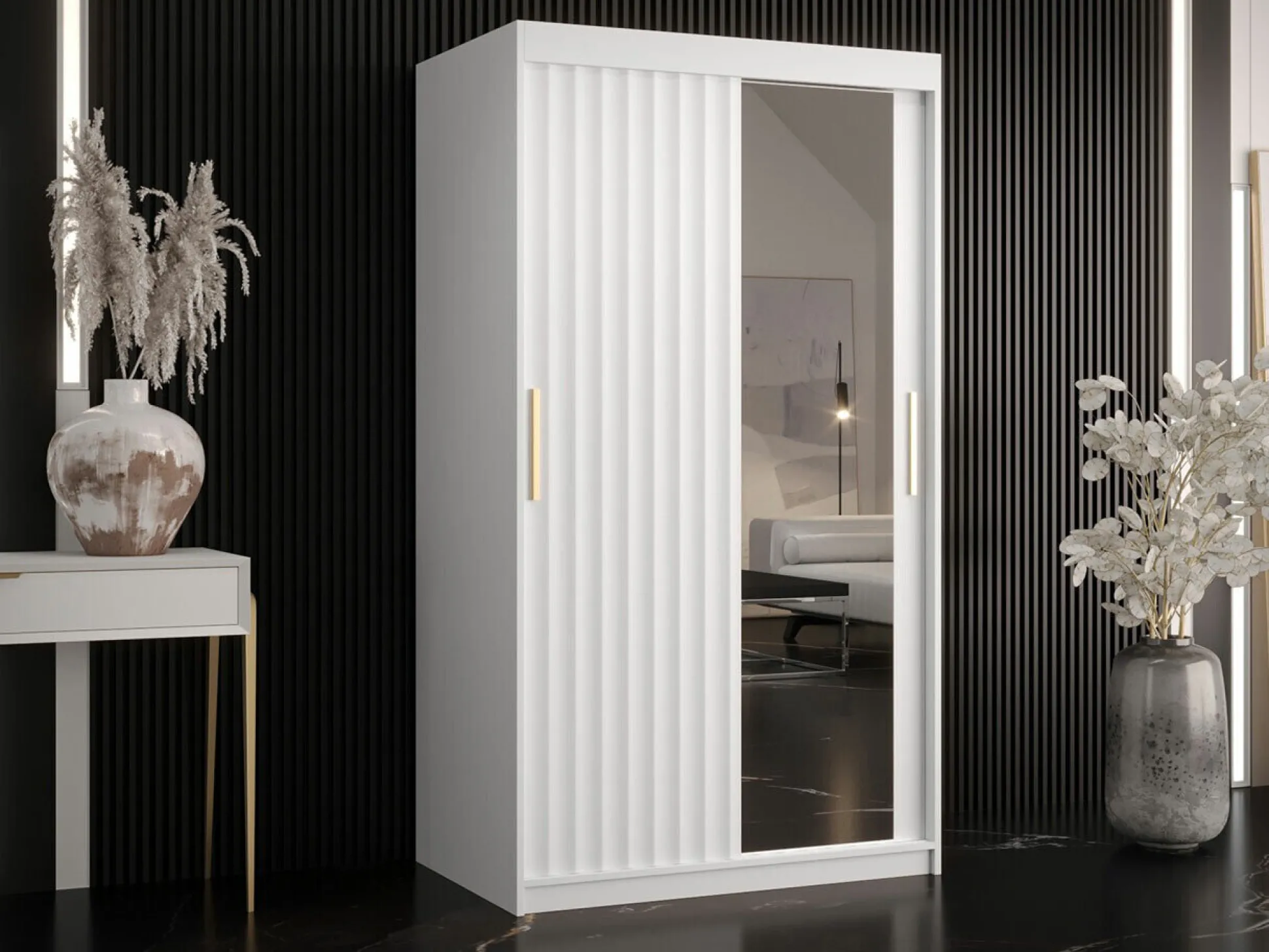 Garderobeskab Hartford 337 (Hvid)