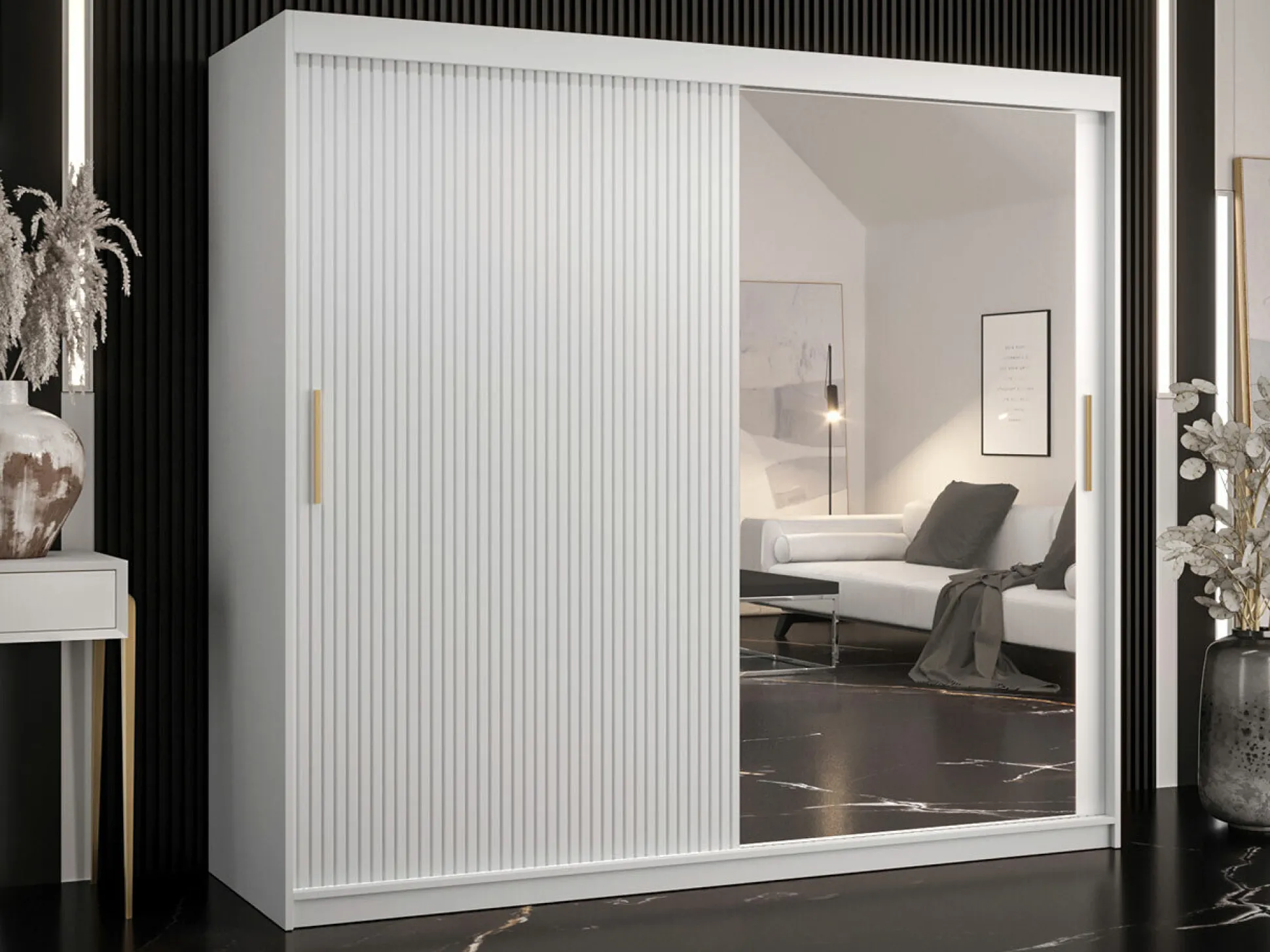 Garderobeskab Hartford 403 (Hvid)