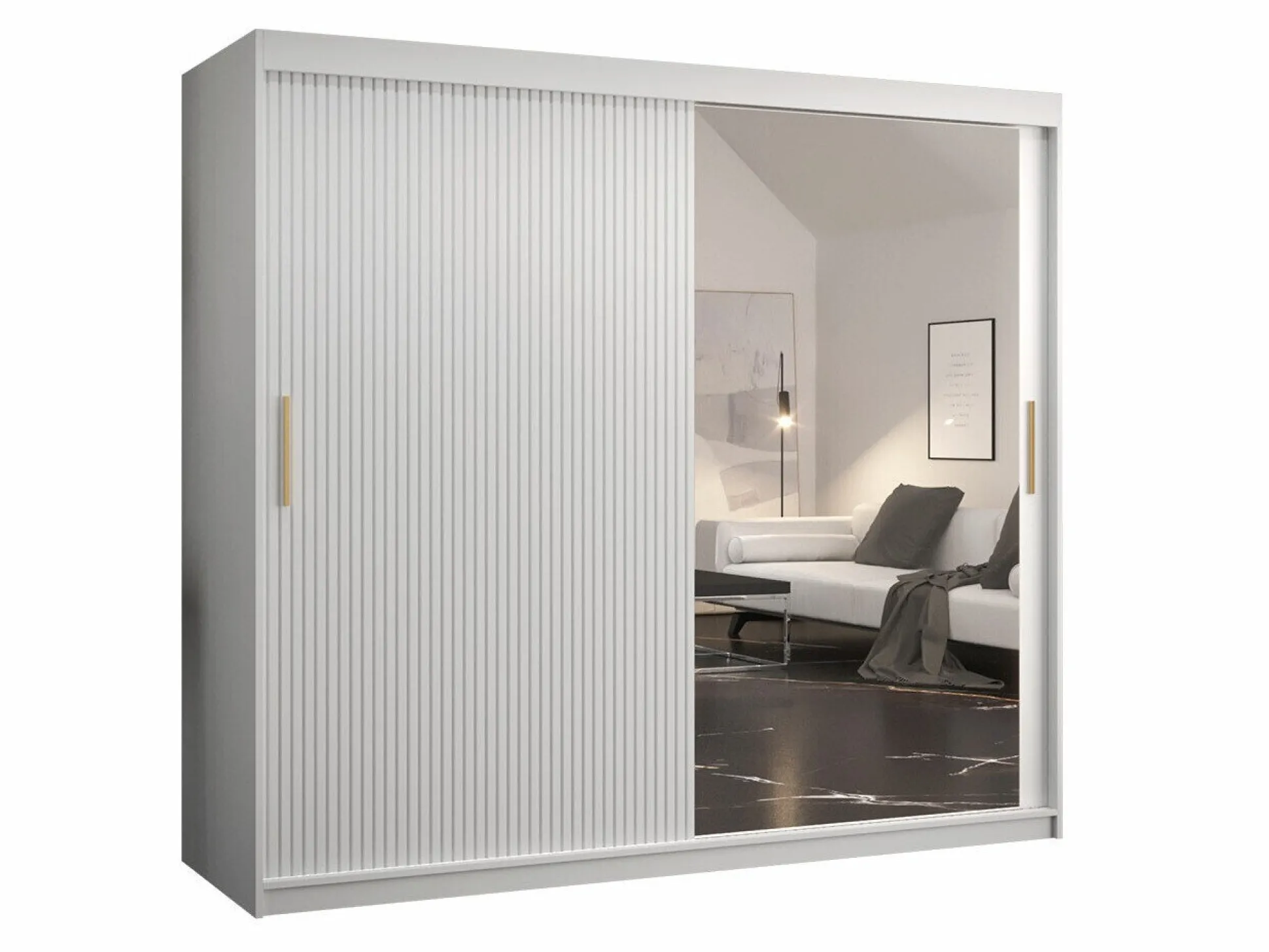 Garderobeskab Hartford 403 (Hvid)