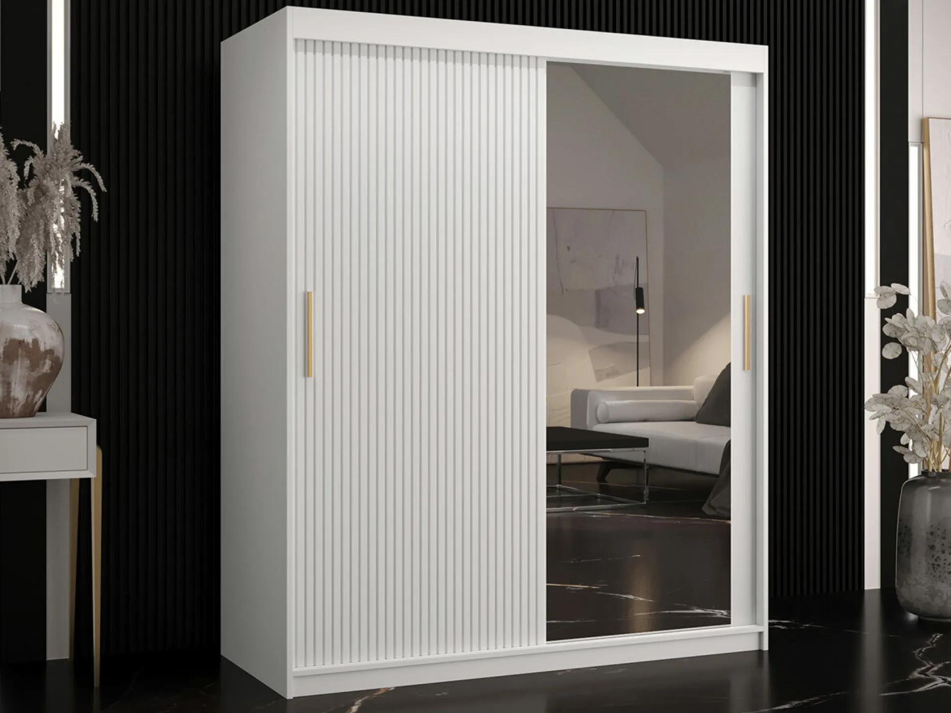 Garderobeskab Hartford 402 (Hvid)