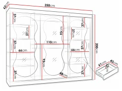Garderobeskab Hartford 534 (Kashmir)