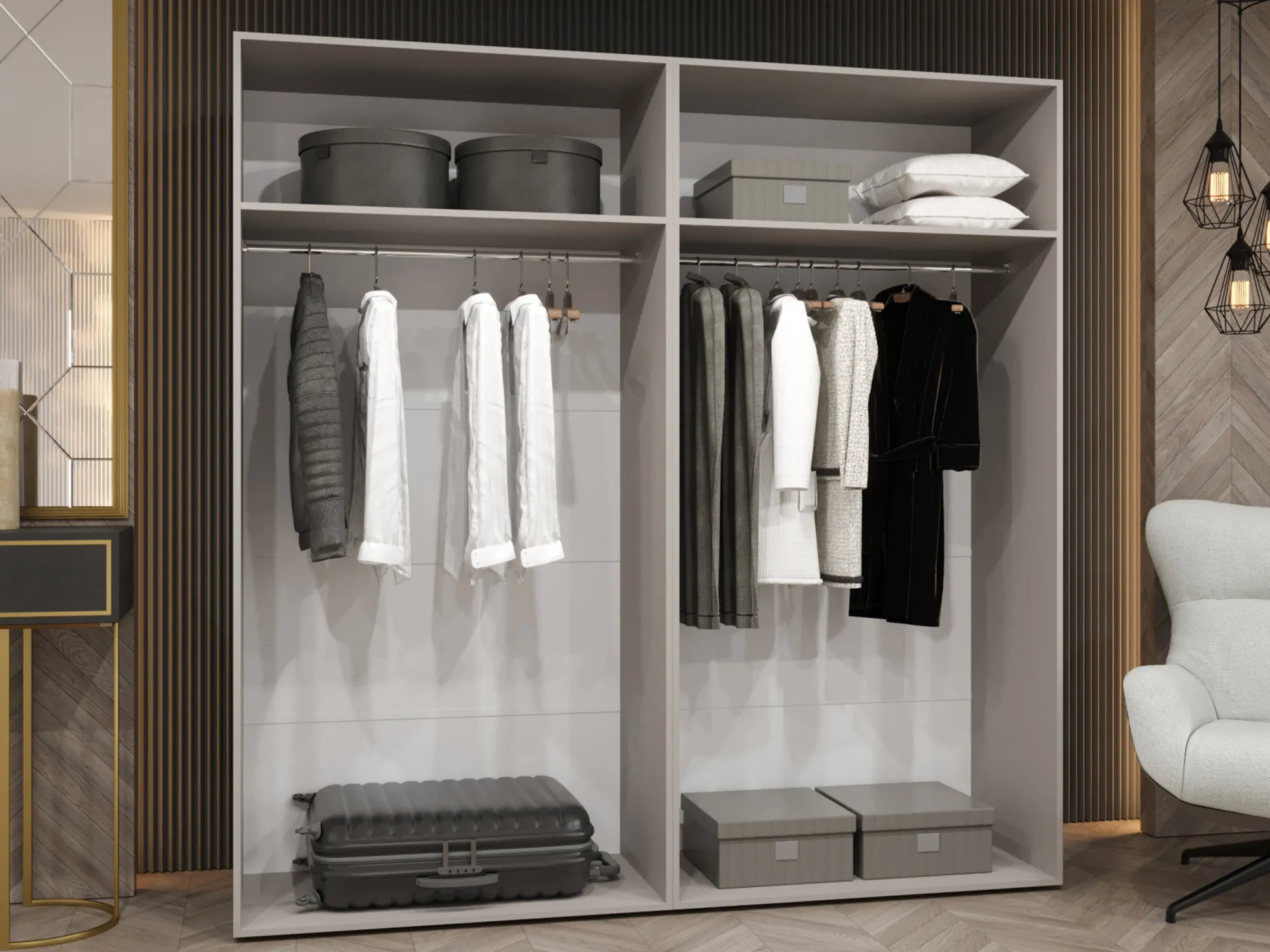 Garderobeskab Hartford 591 (Kashmir)