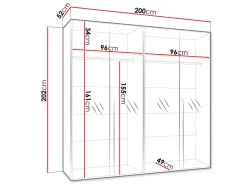 Garderobeskab Hartford 591 (Kashmir)