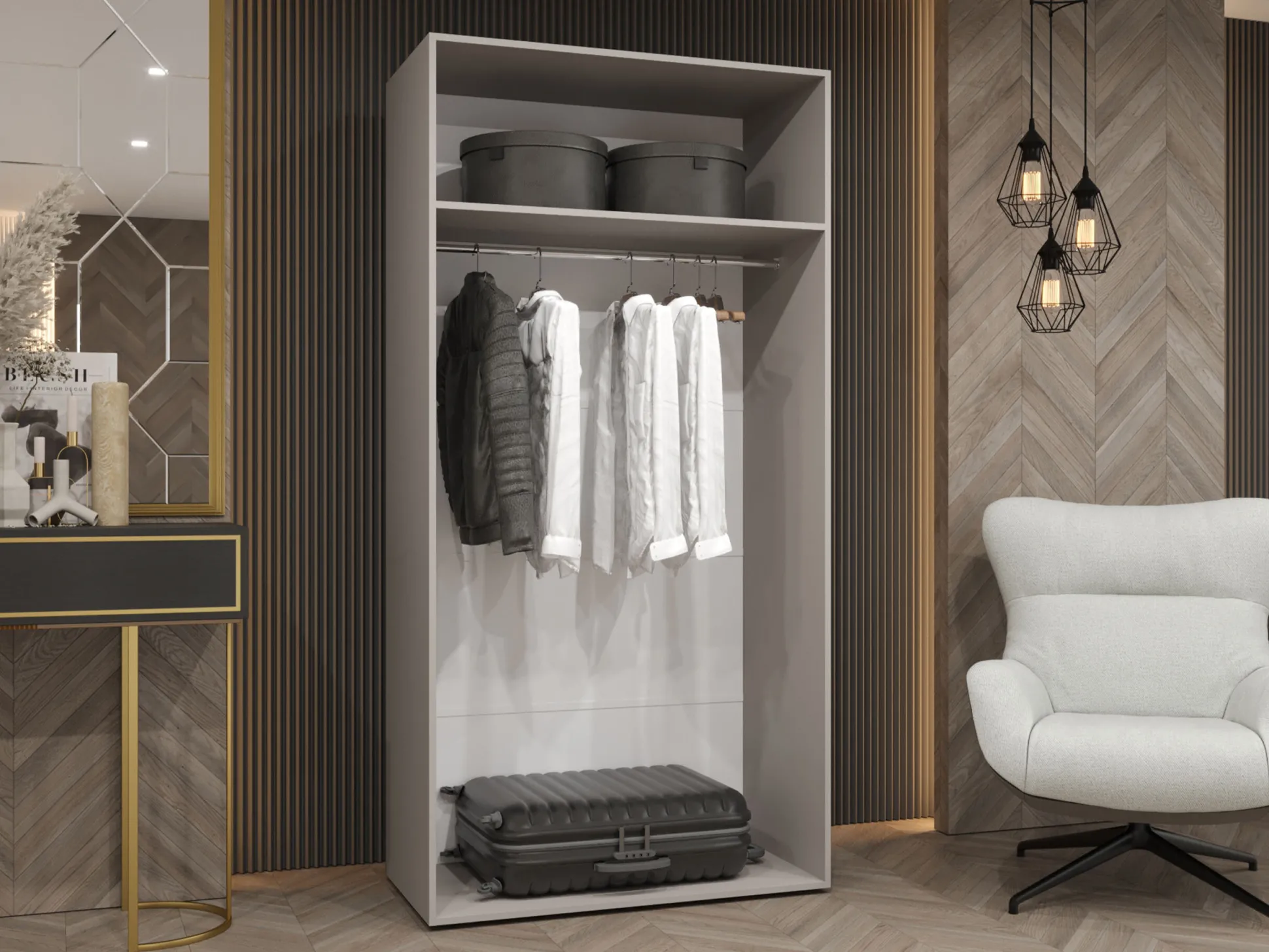 Garderobeskab Hartford 579 (Kashmir)