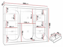 Garderobeskab Hartford 522 (Kashmir)