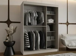 Garderobeskab Hartford 527 (Sort)