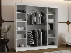 Garderobeskab Hartford 507 (Sort)