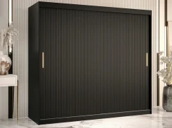 Garderobeskab Hartford 400 (Sort)