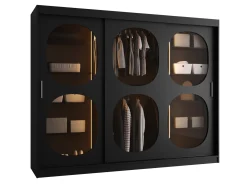 Garderobeskab Hartford 533 (Sort)