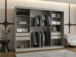 Garderobeskab Hartford 533 (Sort)