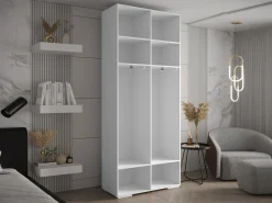 Garderobeskab Hartford 566 (Sort)