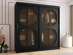 Garderobeskab Hartford 531 (Sort)