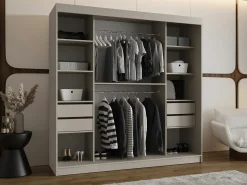 Garderobeskab Hartford 531 (Sort)