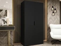 Garderobeskab Hartford 509 (Sort)