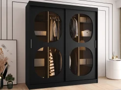 Garderobeskab Hartford 529 (Sort)