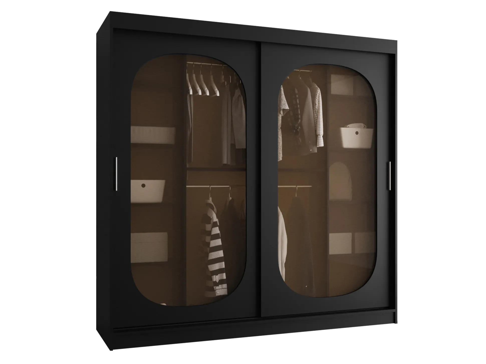 Garderobeskab Hartford 521 (Sort)