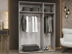 Garderobeskab Hartford 585 (Sort)