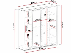Garderobeskab Honolulu 239