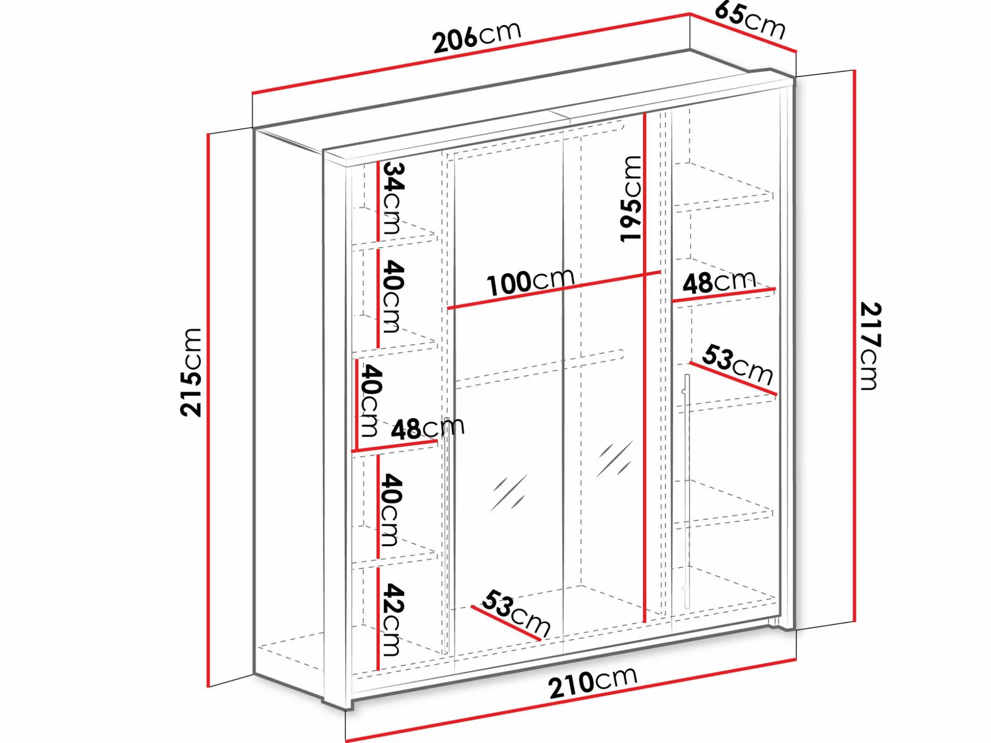Garderobeskab Honolulu 239