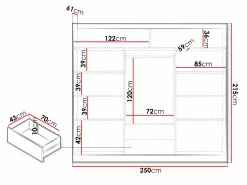 Garderobeskab Honolulu 233