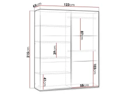 Garderobeskab Honolulu 229