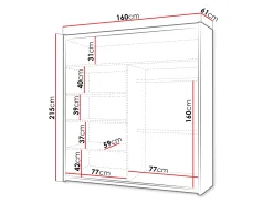 Garderobeskab Honolulu 236