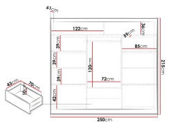 Garderobeskab Honolulu 234