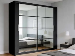 Garderobeskab Honolulu 201 (Sort)