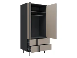 Garderobeskab Levali 100 (Beige)