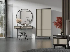 Garderobeskab Levali 100 (Beige)