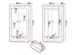 Garderobeskab Lircava 106 (Lefkas eg)