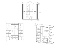 Garderobeskab Livluo 100