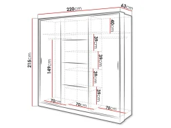 Garderobeskab Livsori 106