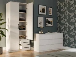 Garderobeskab Mandeville 247 (Hvid)