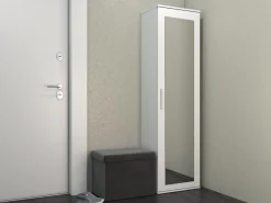 Garderobeskab Mandeville 127 (Mat hvid)