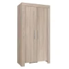 Garderobeskab Melfeli 100 (Sonoma eg)