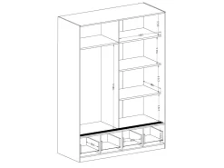 Garderobeskab Melvele 123