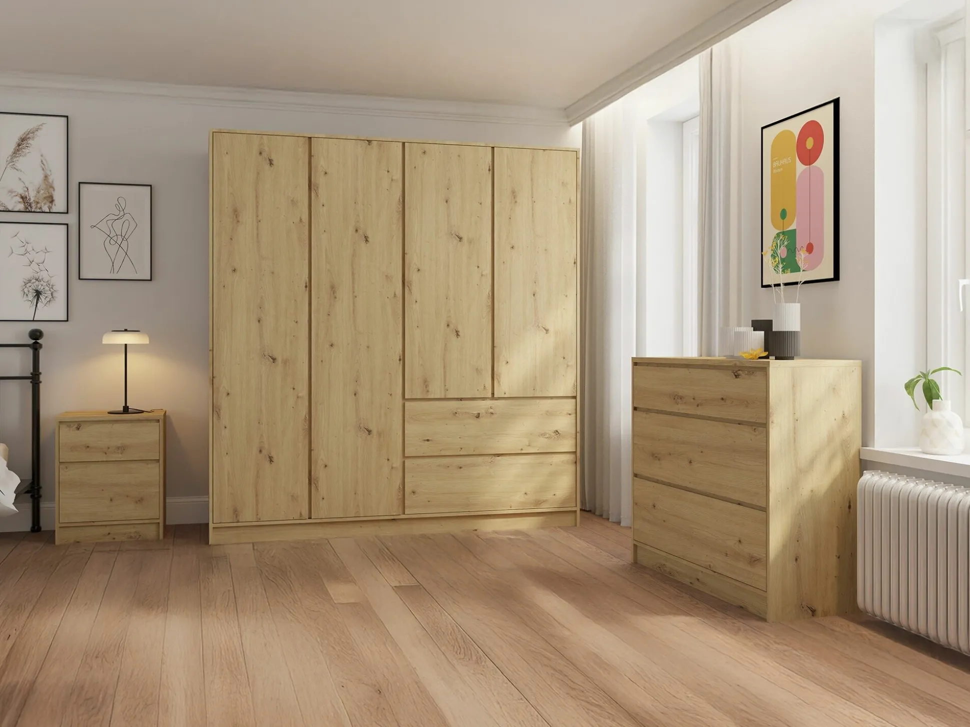 Garderobeskab Mervese 104 (Artisan eg)