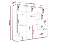 Garderobeskab Murrieta 144